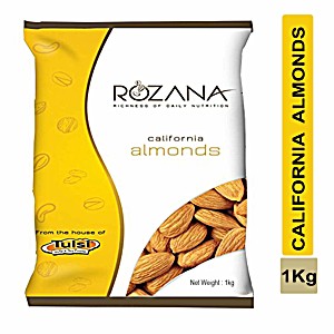 image of Tulsi Rozana California Almonds, 1000G