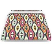 image of Kess Inhouse ''sequoyah Diamonds'' Woven Comforter Duvet Cover