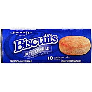 image of Merico Ready To Bake Buttermilk Biscuits, 7.5 Oz., 10 Count