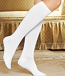 image of 3-pack Buster Brown 3 Pair Womens Buster Brown Cotton Knee High Sock - Pack of 3 Pairs-shoe Size 5-7
