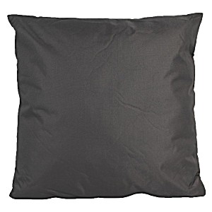 image of 1X Grote Bank / Sier Kussens Voor Binnen En Buiten In De Kleur Antraciet Grijs 60 X 60 CM - Tuin / Huis Kussens