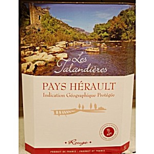 image of 5L Bib Vin De Pays Herault Rouge Talandieres