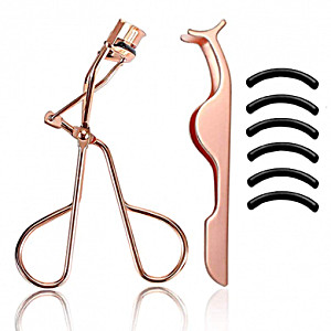 image of Eyelash Curler and Eyelash Aids Eyelash Curler lash Curler Eye Lash Curler fits All Eye Shapes