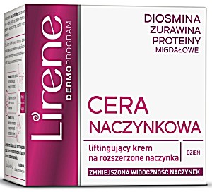 image of Lirene Cera Naczynkowa liftingujący Krem Na Rozszerzone Naczynka, 50ML