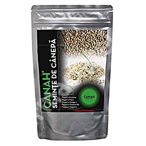 image of Seminte De Canepa Fara Gluten, 300 G, Canah
