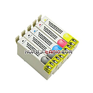 image of Tusze T0715 / T0895 Do Epson (5 SZT, Crystal) Do Epson SX218 SX215 SX100 SX105 SX115 SX405 SX415 DX4450 (unink)