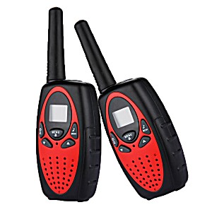 image of Floureon 150301-F8 22 Channel 2 Way Radios Kids Walkie Talkies Toy Radio Transceiver, Red (2 Packs)