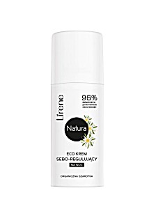 image of Lirene Natura Eco Krem Sebo-regulujący Krem Na Noc Organiczna Szarotka 50ML