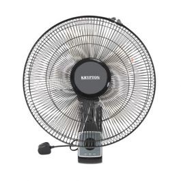 image of Krypton Wall Mounted Remote Control Electric Cooling Fan-knf5242