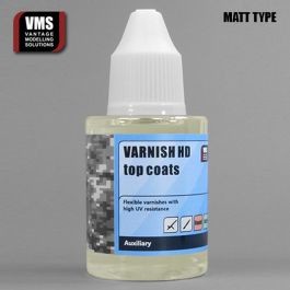 image of Vms 50ML VMS Varnish HD Matt # Ax05m