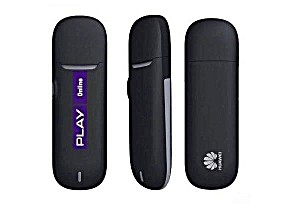 image of Wel. com Modem 3G Huawei E3131 Hspa+ Hilink Aero 2 USB Czarny