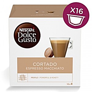 image of Cafe Nescafe Dolce Gusto Cortado 16 Tazas 100GR