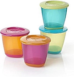 image of Tommee Tippee Explora 2 Groe Essbecher Blau Mit Flexiblem Boden