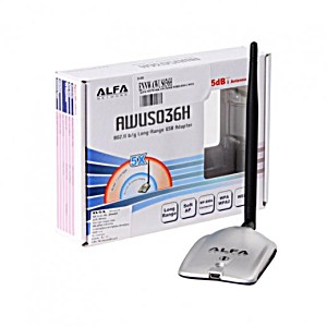 Alfa Awus036H Long Range Wireless Adapter-Best In The Market! (4718050300143)