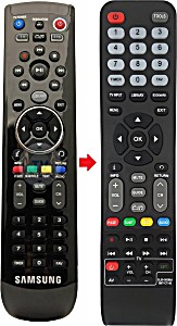 image of Ziggo Gl59-00096a (SMT-C7140) Samsung Afstandsbediening Geschikt Voor Digitale Ontvangers Ziggo - Prijzen