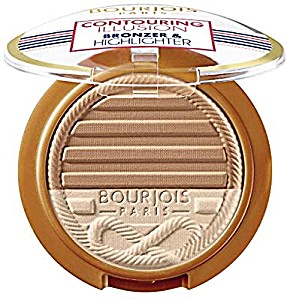 image of Poudre Contouring Illusion Bronzer & Highlighter Bourjois -23 Contouring Duo
