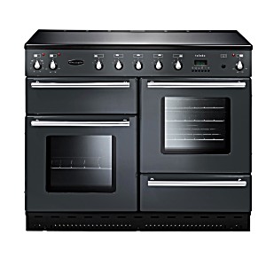 image of Rangemaster 64400 (Tols110ecgy) Toledo 110CM Ceramic Range Cooker In Gunmetal