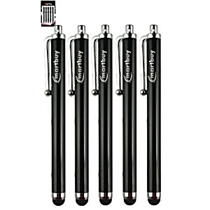 image of Emartbuy Medion Lifetab P8311 8 Inch Tablet Bundle Pack Of 5 Black Touchscreen Stylus Pen