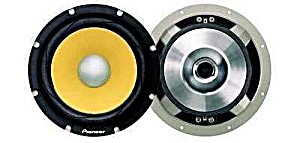 image of Pioneer TS-W 12 PRS 30 cm Subwoofer Schwarz / Gelb 1.200 W