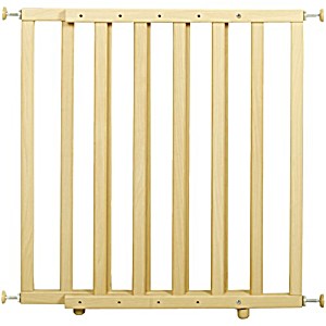 image of Roba 1510 - Trschutzgitter Naturfarben, Von 63 - 114 cm Individuell Einstellbar