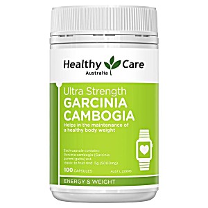 image of Healthy Care Garcinia Cambogia Ultra Strength 5000 100 Capsules