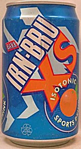 image of Barr Isotonic  orange   Irn bru XS