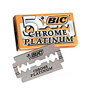image of Bic Lama Platinum Classica 5 PZ. Ricambi