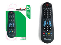 image of Meliconi Telecommande Universelle De Remplacement & Regroupement Meliconi Urc 3 Permet De Piloter Jusqu a 5 Appareil