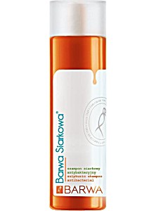image of Barwa Siarkowa Szampon Siarkowy Antybakteryjny 180 ML