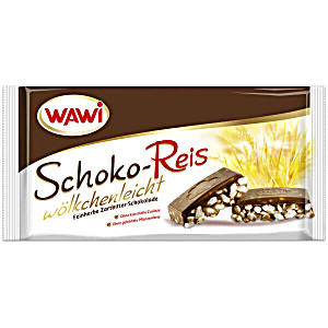 image of Wawi Schoko-reis Zartbitter 200G