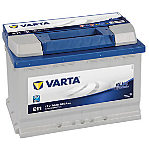 image of Varta E11 Blue Dynamic / Autobatterie / Batterie 74Ah