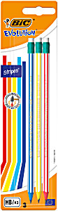 Карандаши бик эволюшн пластик.3шт (3270220093725)
