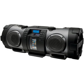 image of JVC Boomblaster w / Microf.& Guitar Rf Constructeur : RV-NB70BEN Plug - Black (neuf Et Dorigine)