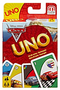image of Mattel T8230 - Uno Cars 2, Kartenspiel