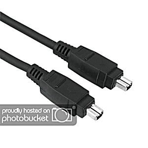 image of Hama Firewire-kabel DV Av Ieee 1394 4 Pol. 4 / 4 I-link Fr Camcorder PC Notebook