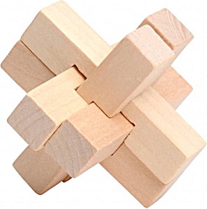 image of Lifetime Games 85449 Holz Puzzle Spiel 6 CM