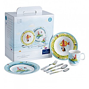 image of Villeroy & Boch, 'Chewy Around the World' Set 7 PCS