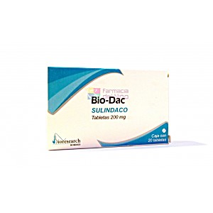 image of Bio-dac Sulindaco 200 MG Con Tabletas