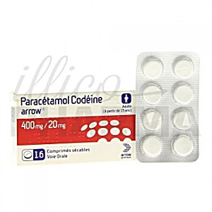 image of Paractamol Codin Arrow 400MG / 20MG 16CPR