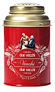 image of Venchi Cacao Due Vecchi Cocoa Powder Sprinkler Tin