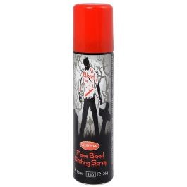 image of Fake Blood Clothing Spray Halloween 75ML