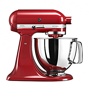 image of Kitchenaid Artisan 5KSM125 Robot De Cuisine 300 W 4,8 L Rouge