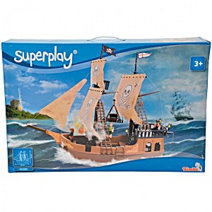 Superplay: пиратский корабль, 64см, 3/3 (4006592454050)