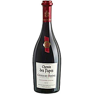 Вино cotes du rhone chemin des papes Rouge 750ml (3250670001716)