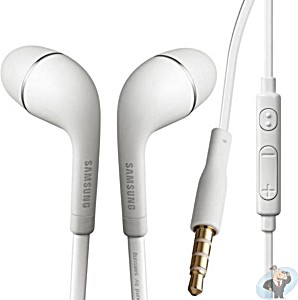 image of Samsung Headset Eo-hs3303weg Wit Origineel
