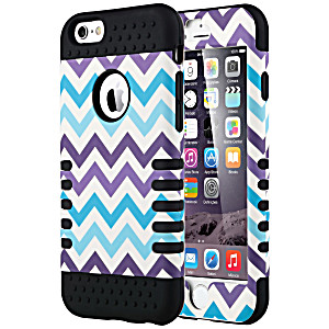 image of Iphone 6 Case, Iphone 6S Case, Ulak 3in1 Shock Resistant Case With Hybrid Soft Silicone + Hard PC Cover For Apple Iphone 6 & 6S 4.7 Inch