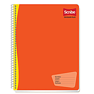 image of Cuaderno Scribe Con Resorte 200H 2530