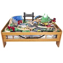 image of Universe of Imagination - Eisenbahn Spieltisch Mit U-bahn Haltestelle