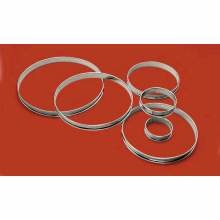 image of World Cuisine Paderno Tart Pastry Ring 3 1 / 2 Inch Diameter