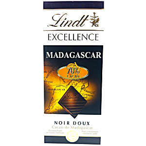 Шоколад lindt Excellence мадагаскар 55%какао 100г (7610400068840)